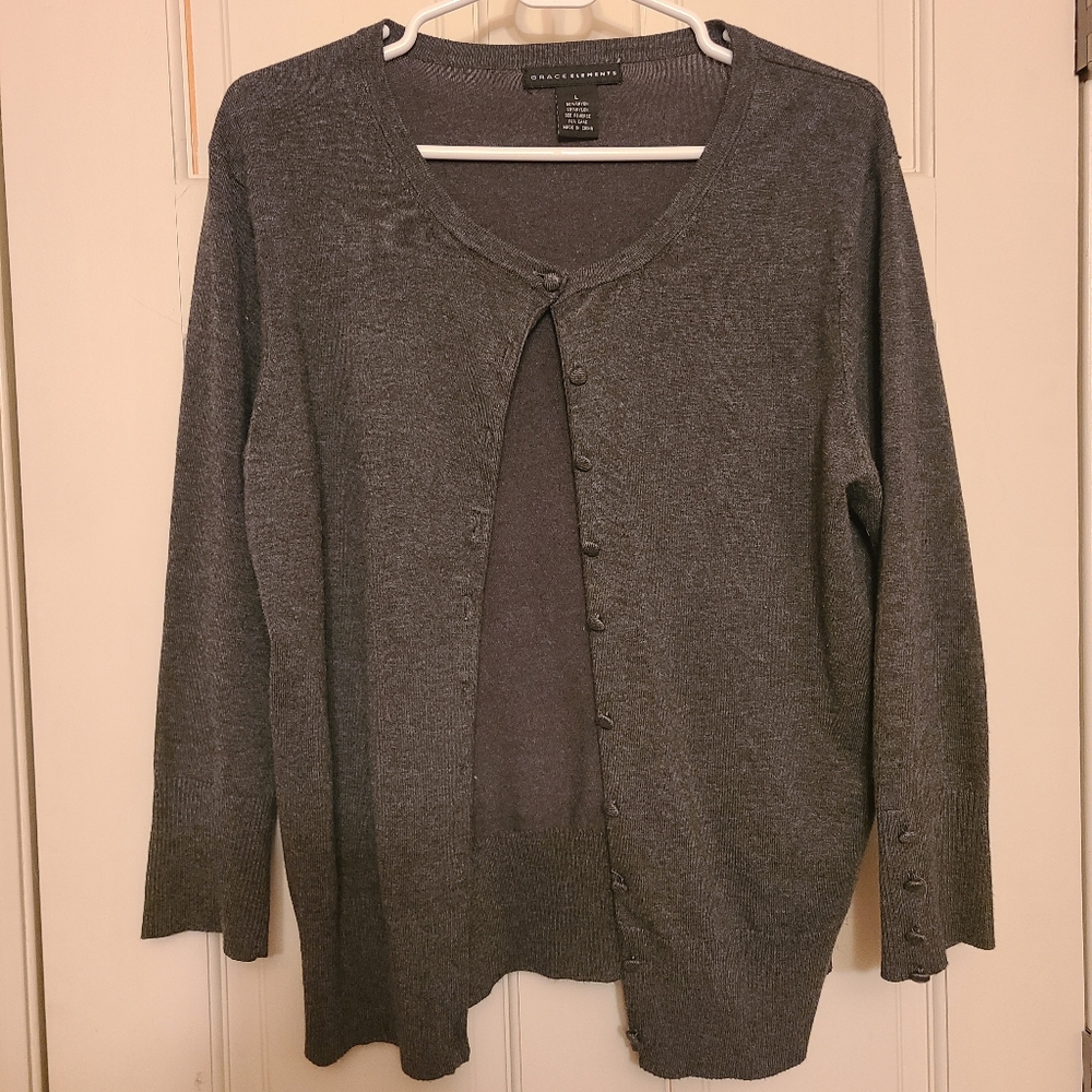Women's Heather Gray Sweater